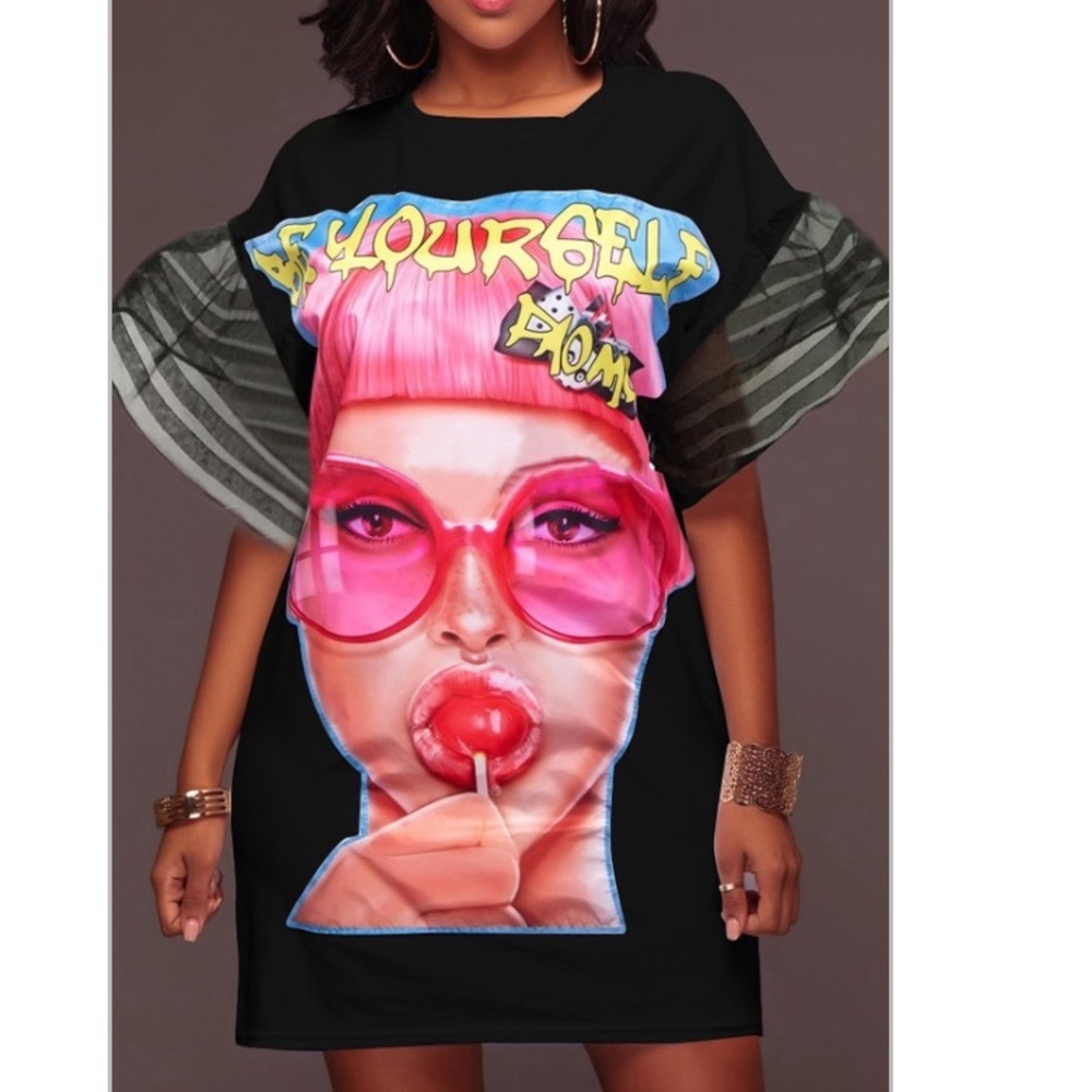Graffiti dress